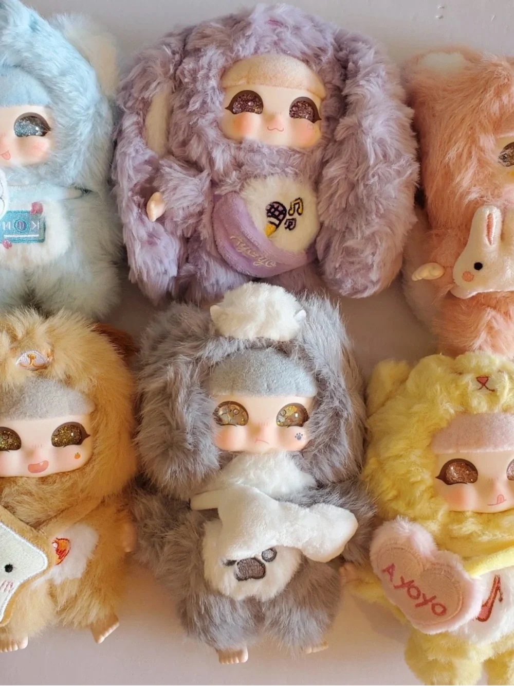 SEALED CASE AYOYO Melody Plush Blind Box…. Liquid Glitter Eyes (Scented)